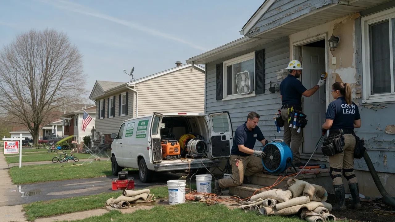 Flood Cleanup in South Salem, OH near me