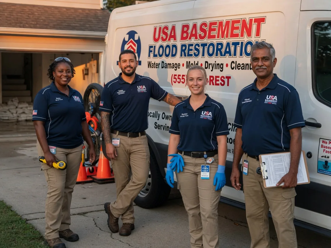 Basement Flood Cleanup company in South Salem, OH